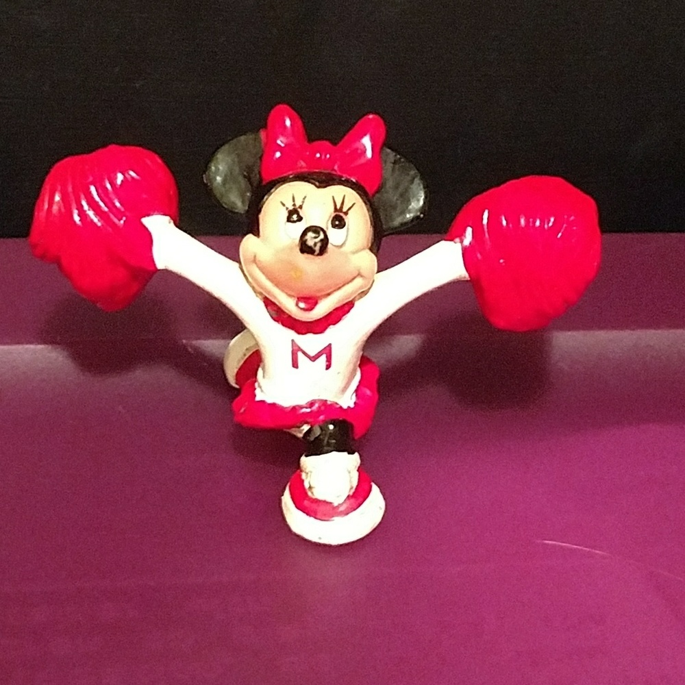 Minnie mouse cheerleader red